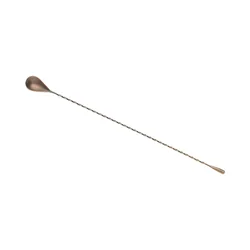 Long bar spoon antique copper 400 mm