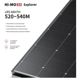 Longi HIMO-6 LR5-66HTH-520M Black Frame Panel Longi 520W