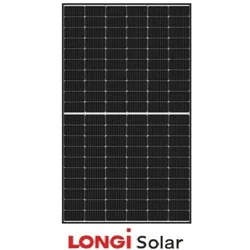 LONGI LR4-60HIH monokryštalický modul 370Wp - polovičný rez - čierny rám