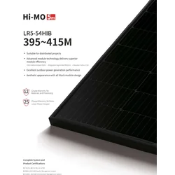 Longi LR5-54HIB-400M-Full Noir