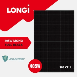 Longi LR5-54HPB-405M // Longi 405W Panel słoneczny // PEŁNA CZARNOŚĆ