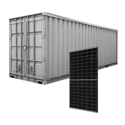 LONGI solcellsmodul LR6-72HPH 380M SILVER Frame CONTAINER