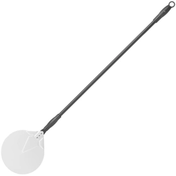 Lopatka na pizzu s pohyblivou rukojetí, hliník, kulatá, průměr. 230 mm délka 1200 mm - Hendi 617151