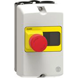 Lovato Electric Surface mount housing IP65 to SM1P width 80mm emergency stop button included (SM1Z1702P)