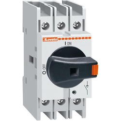 Lovato Electric Switch seccionador 3P 25A (GA025A)