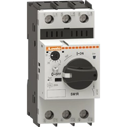 Lovato Elektromotorschakelaar met knop 9 -14A 100kA 400V (SM1R1400)