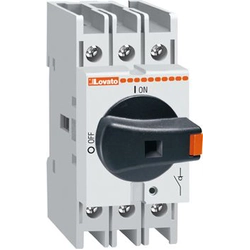 Lovato Interruptor seccionador eléctrico 3P 16A (GA016A)