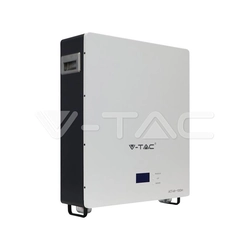 LOW VOLTAGE ENERGY STORAGE VT-5139 BATTERY LiFePo4 POWER 5,12kWh 100Ah/51,2V; WALL-MOUNTED; BMS BUILT-IN; 5 YEARS WARRANTY; IP 20; 5000 CHARGES