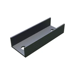 LS - CZ- Conector de carril 120x45 negro