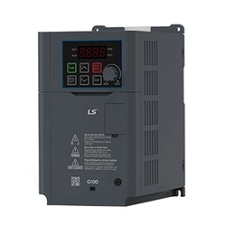 LS Electric sorozatú frekvenciaváltóG100, 3-fazowy, erő18,5KW / /22kW, beépített EMC szűrő, Modbus kommunikációLV0185G100-4EOFN