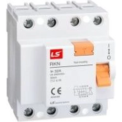LSiS Автоматичний вимикач захисного відключення 2P 40A 0,03A AC тип RKN-2P-40A/30mA (06220109R0)