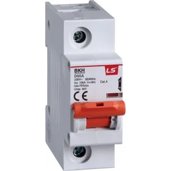 LSiS Circuit breaker 1,5 module 1P D 100A 10KA BKH 1P D100A 06110335R0