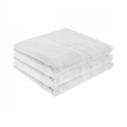 Luksuzni hotel Handdoek - Wit- 3 stuks - 70x140cm - 550 g/m2