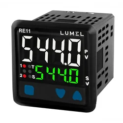 Lumel controller RE11, RTD, TC J, R, S, T, -328...3182°C, 1 relay output, SSR 12 V, 230 V