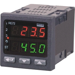 Lumel Saída do controlador de temperatura programável 1 saída de relé 2 saída de relé 3 fonte de alimentação de relé 85-253V AC (RE72 111100P0)