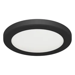 Luminária de teto LED SMD OLGA LED C 24W PRETO CCT