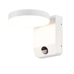 Luminárias de parede LED giratórias com sensor - IP65 - Branco - 17W - 2480 Lúmens - 3000K