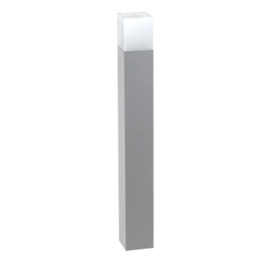 LUX pillar E27 680mm gray aluminum Mareco Luce