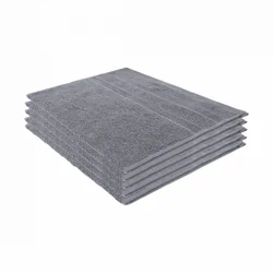 Luxe Hotel Gastendoek - Antraciet - 5 stuks - 30x50cm - 550 g/m2