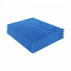 Luxe Hotel Gastendoek - Jeans blau - 5 Stuks - 30x50cm - 550 g/m2