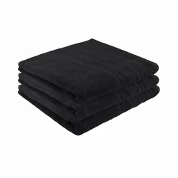 Luxe Hotel Handdoek - Negro - 3 estrellas - 70x140cm - 550 g/m2