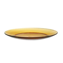 LYS AMBER tile plate orange o235x(H)20mm