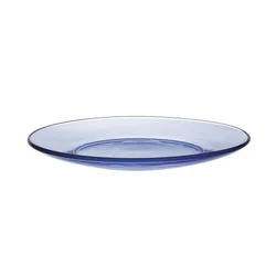 LYS MARINE dessert plate blue o190x(H)20mm