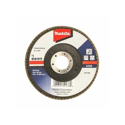 Makita 125 x 22,23 mm | Grain: 120 | lamellar grinding wheel