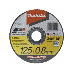 Makita 125 x 22,23 x 0,8 mm cutting disc