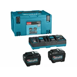 Makita 40Vmax XGT battery and charger set 40 V | 8 Ah