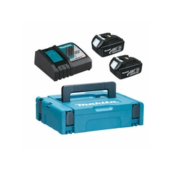 Makita BL1830B+DC18RC batteri och laddare set 18 V | 3 Ah