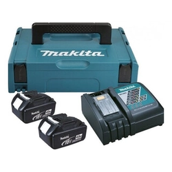 Makita BL1840+DC18RC accu- en opladerset 18 V | 4 Ah