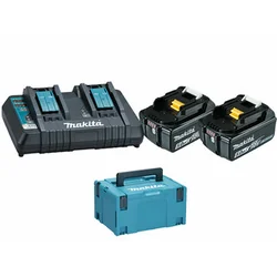 Makita BL1850B+DC18RD akku ja laturisarja 18 V | 5 Ah