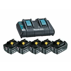 Makita BL1850B+DC18RD ensemble batterie et chargeur 18 V | 5 Ah