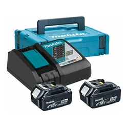 Makita BL1850+DC18RC ensemble batterie et chargeur 18 V | 5 Ah