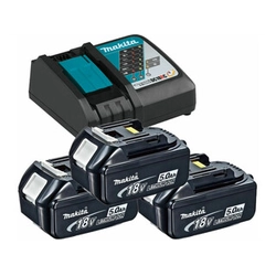 Makita BL1850+DC18RE batteri och laddare set 18 V | 5 Ah