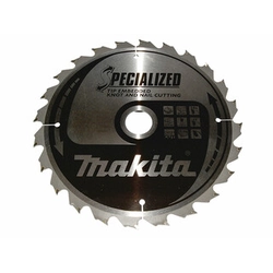 Makita circular saw blade 235 x 30 mm | number of teeth: 24 db | cutting width: 2,3 mm