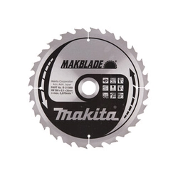 Makita cirkelsågblad 260 x 30 mm | antal tänder: 24 db | skärbredd: 2,3 mm