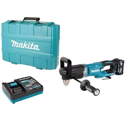 Makita DA001GM101 akumulátorová úhlová vrtačka 40 V | 136 Nm | 13 mm | Carbon Brushless | 1 x 4 Ah baterie + nabíječka | V kufru