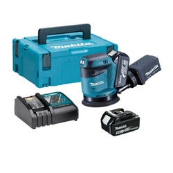 Makita DBO180RTJ akkuhiomakone 18 V | Hiiliharja | 2 x 5 Ah akku + laturi | MakPacissa