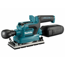 Makita DBO381ZU ponceuse vibrante sans fil 18 V | 93 x 228 mm | Carbone sans balais | Sans batterie ni chargeur | Dans une boîte en carton