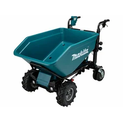 Makita DCU602Z akkukottikärryt 2 x 18 V | 180 kg | 0 - 5 km/h | Hiiliharjaton | Ilman akkua ja laturia