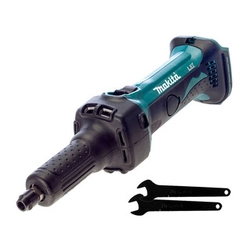 Makita DGD800Z akumulatorowa szlifierka prosta 18 V | 6 mm | Szczotka węglowa | Bez akumulatora i ładowarki | W kartonowym pudełku