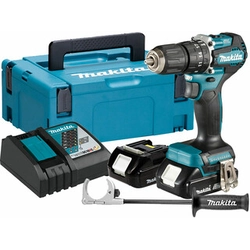 Makita DHP487RAJ akumulátorová príklepová vŕtačka 18 V | 25 Nm/40 Nm | 1,5 - 13 mm | Carbon Brushless | 2 x 2 Ah batéria + nabíjačka | v MakPac