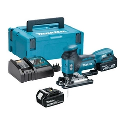 Makita DJV181RTJ akumulatorska nožna žaga 18 V | 135 mm | Brez krtačk | 2 x 5 Ah baterija + polnilec | v MakPacu