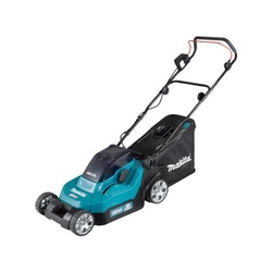 Makita DLM382Z akkus fűnyíró 2 x 18 V | 380 mm | 560 m² | Szénkefés | Akku és töltő nélkül