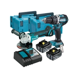 Makita DLX2179TJ1 gépcsomag MakPac-ban