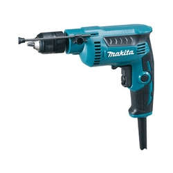 Makita DP2011 elektriskā urbjmašīna ar patronu 230 V | 370 W | 4200 RPM | Patrona 0,5 - 6,5 mm | Metālā 6,5 mm | Kartona kastē