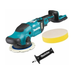 Makita DPO600ZX1 akkus polírozógép 18 V | 150 mm | Szénkefementes | Akku és töltő nélkül | Kartondobozban