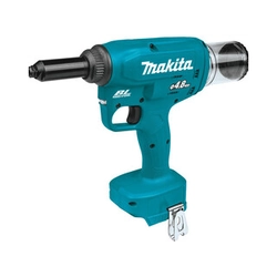 Makita DRV150Z akumulátorový pop nýtovač 18 V | 2,4 - 4,8 mm | 10000 N | Carbon Brushless | Bez baterie a nabíječky | V kartonové krabici